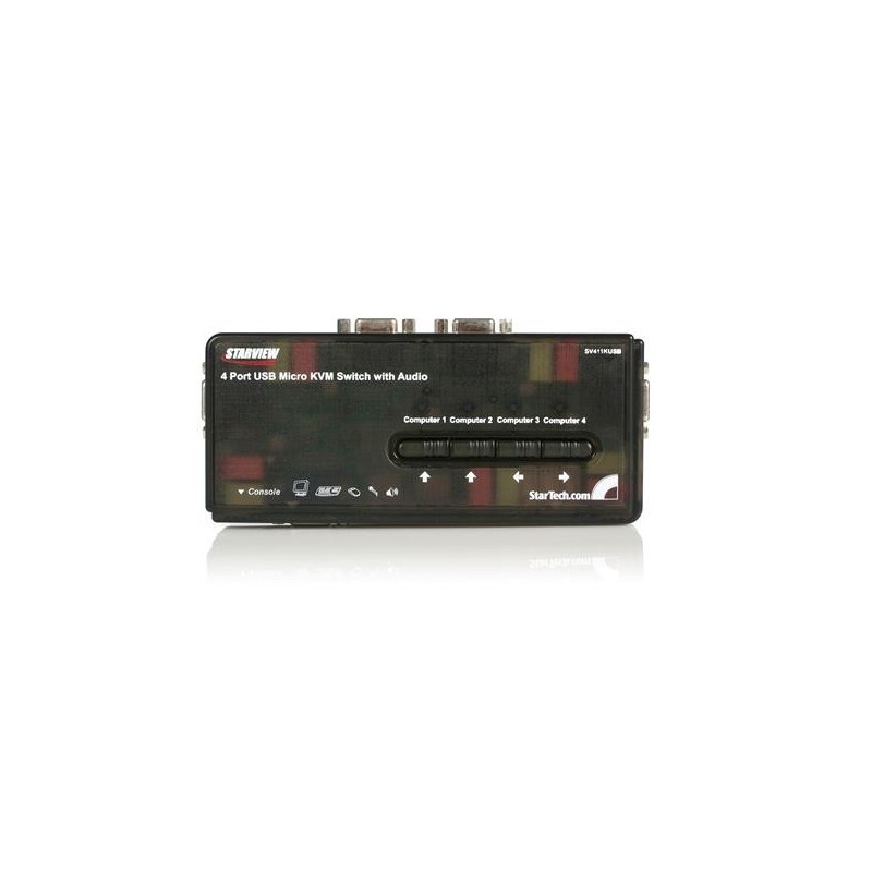 StarTech.com SV411KUSB KVM switch Black